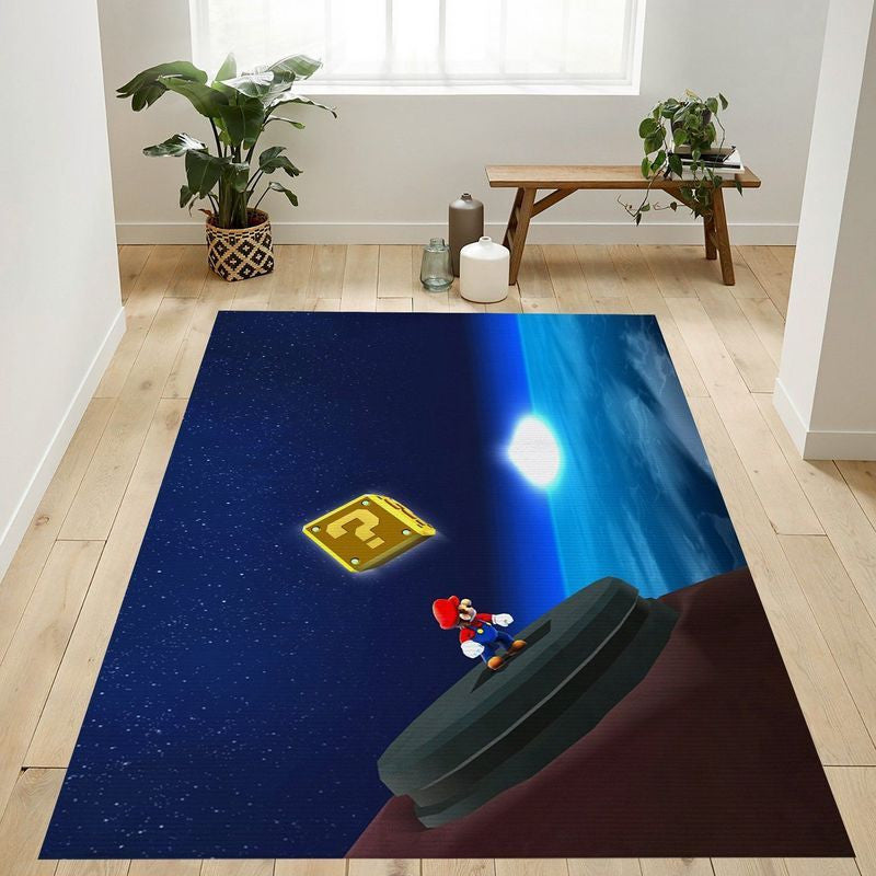 Super Mario 19 Teppich, Teppiche - Outdoor Teppich, Teppich Wohnzimmer, Küchenteppich, Kinderzimmer, Modern