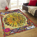 Hippie Musik teppich, teppiche - outdoor teppich, teppich wohnzimmer, Küchenteppich, kinderzimmer, modern