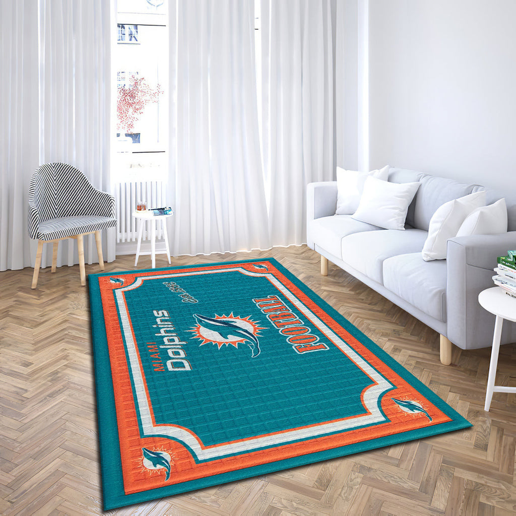 Miami Dolphins Embossed teppich, teppiche - miami delfine geprägt outdoor teppich, teppich wohnzimmer , Küchenteppich, kinderzimmer, modern