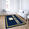 Notre Dame Fighting Irish Imperial Wordmark teppich, teppiche - Wortmarke outdoor teppich, teppich wohnzimmer , Küchenteppich, kinderzimmer, modern
