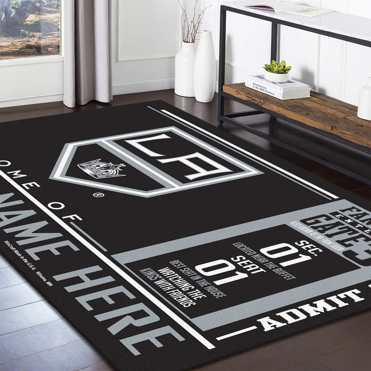 Los Angeles Kings teppich, teppiche - outdoor teppich, teppich wohnzimmer , Küchenteppich, kinderzimmer, modern