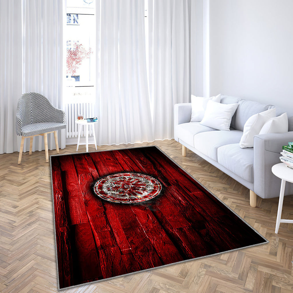 Eintracht Frankfurt Fc Teppich, Teppiche - Feuriges Logo Outdoor Teppich, Teppich Wohnzimmer, Küchenteppich, Kinderzimmer, Modern