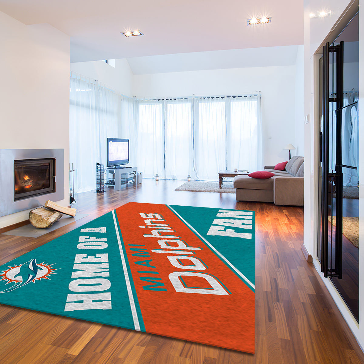 Miami Dolphins Team Turf teppich, teppiche - Rasen outdoor teppich, teppich wohnzimmer , Küchenteppich, kinderzimmer, modern