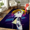 Sam Smith Artwork Music Synthwave 80S Art Teppich, Teppiche - Outdoor Teppich, Teppich Wohnzimmer, Küchenteppich, Kinderzimmer, Modern
