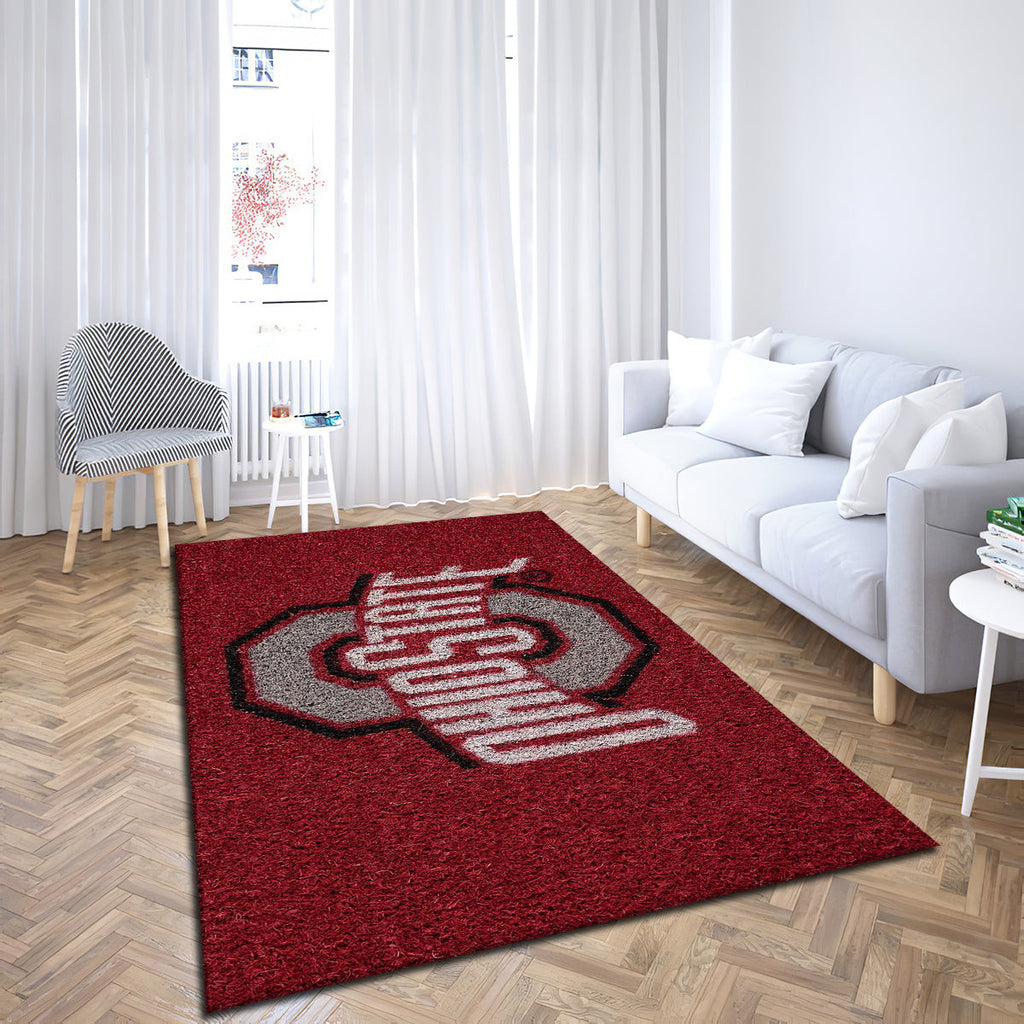 Ohio State Buckeyes Team Colors teppich, teppiche - State Buckeyes outdoor teppich, teppich wohnzimmer , Küchenteppich, kinderzimmer, modern