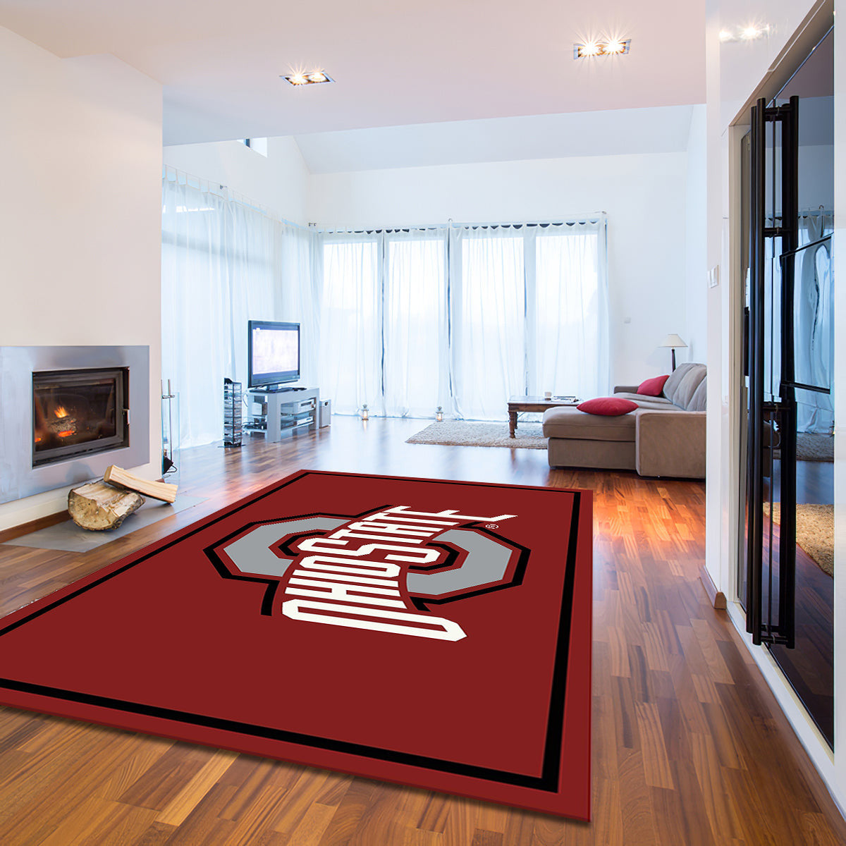 Ohio State Buckeyes Imperial Spirit teppich, teppiche - outdoor teppich, teppich wohnzimmer , Küchenteppich, kinderzimmer, modern