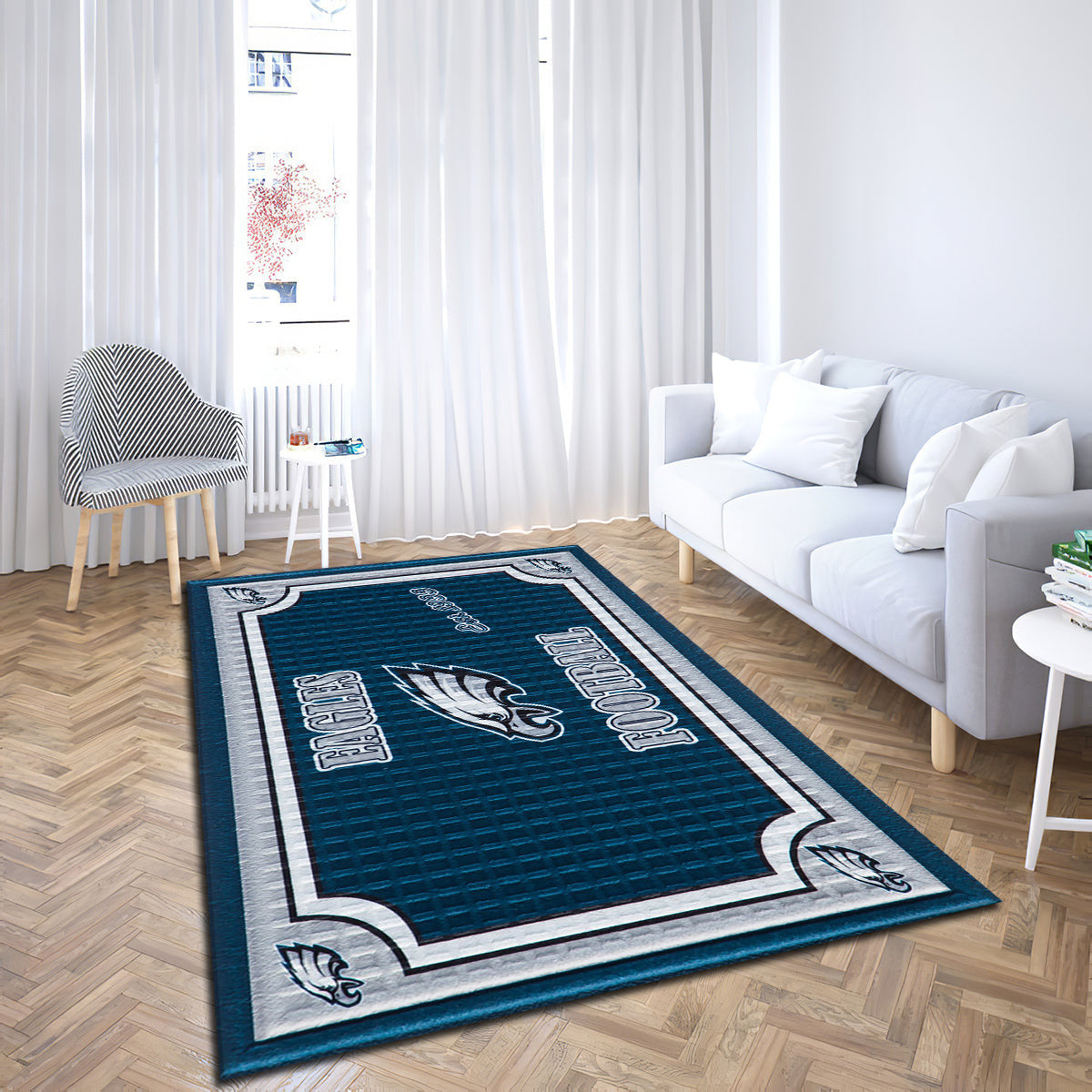Philadelphia Eagles Team Embossed teppich, teppiche - geprägt outdoor teppich, teppich wohnzimmer , Küchenteppich, kinderzimmer, modern