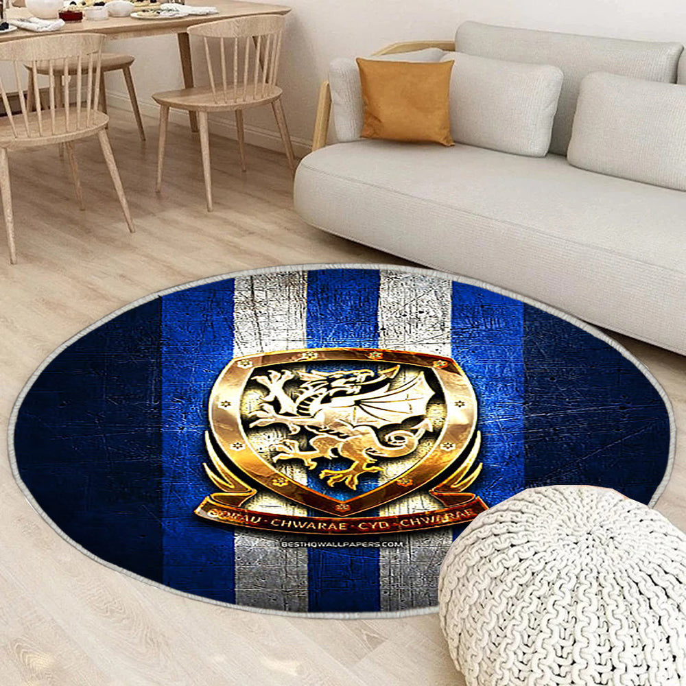 Fc Arminia Bielefeld Teppich Rund, Teppiche - Golden Outdoor Teppich Rund, Bundesliga Teppich Wohnzimmer, Carpet, Rug