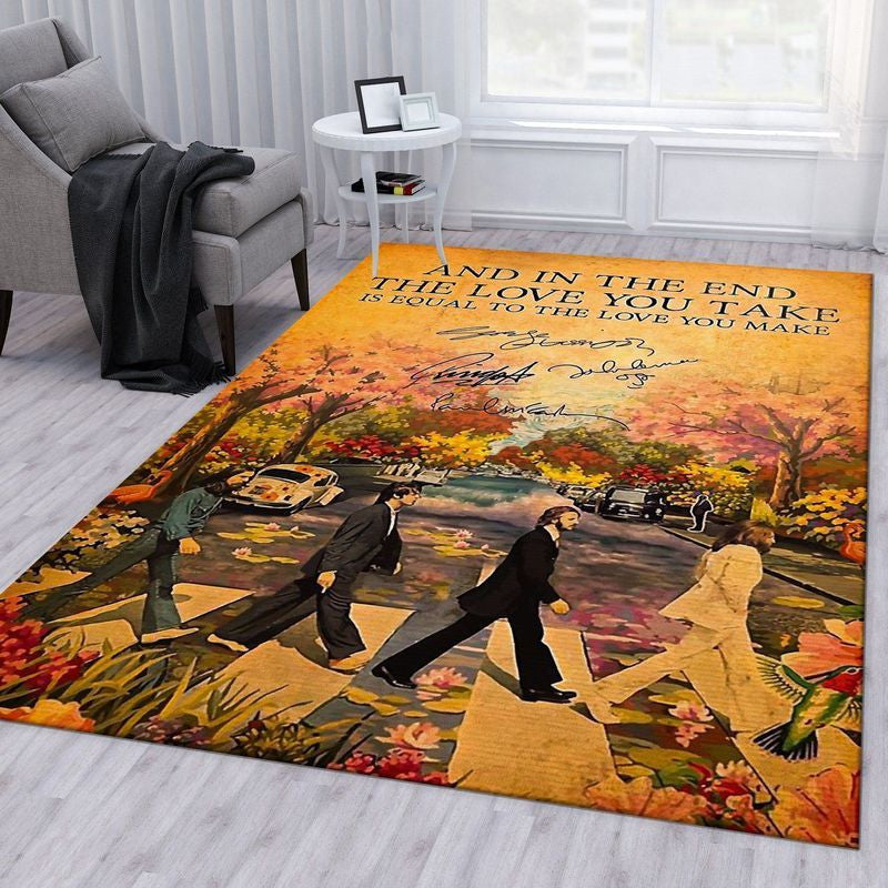 The Beatles 6 Teppich, Teppiche - Outdoor Teppich, Teppich Wohnzimmer, Küchenteppich, Kinderzimmer, Modern