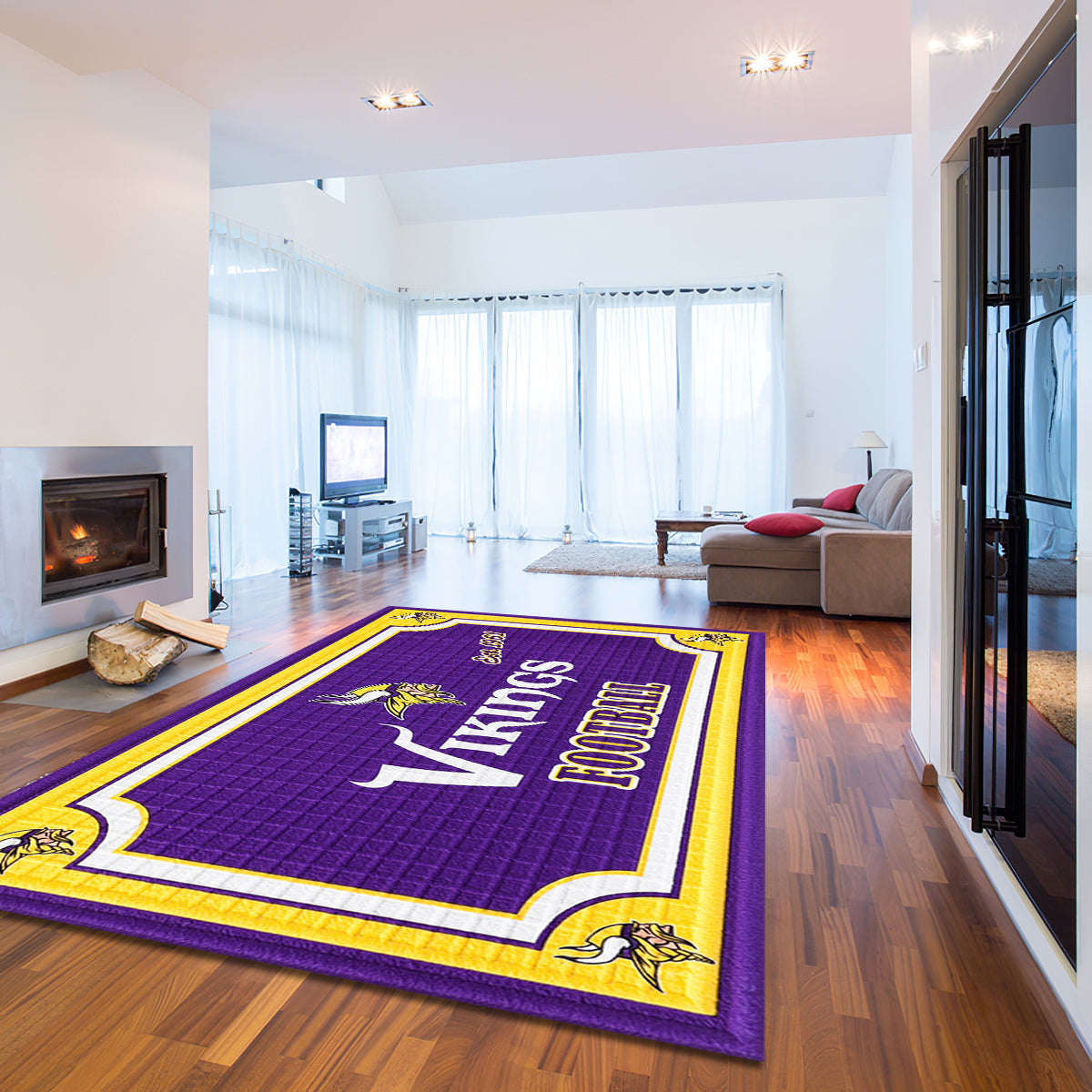 Minnesota Vikings Embossed teppich, teppiche - Minnesota Wikinger geprägt outdoor teppich, teppich wohnzimmer , Küchenteppich, kinderzimmer, modern