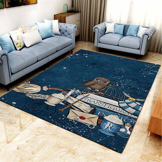 Harry Potter Eule teppich, teppiche - outdoor teppich, teppich wohnzimmer, Küchenteppich, kinderzimmer, modern