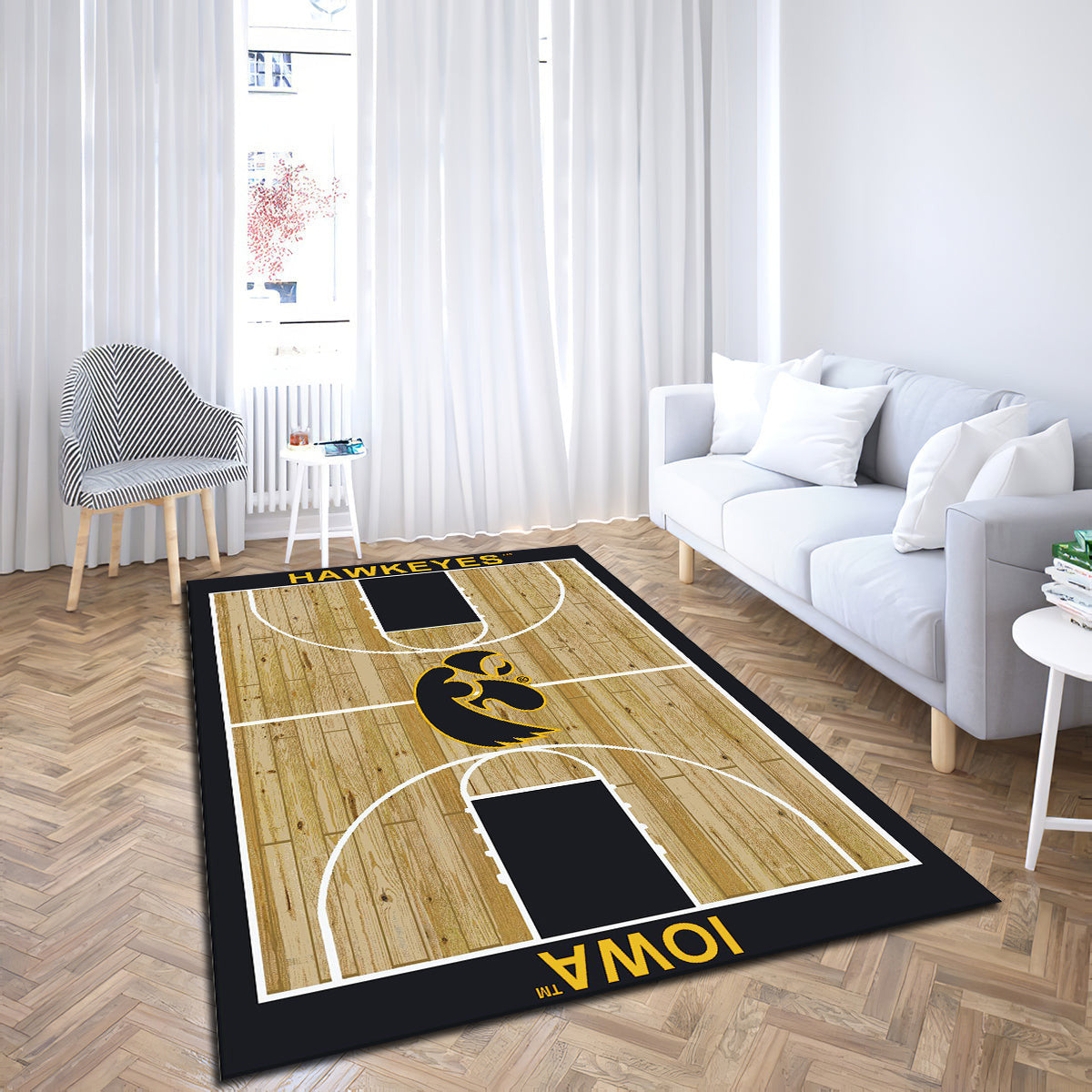 Iowa Hawkeyes Imperial Courtside teppich, teppiche - outdoor teppich, teppich wohnzimmer , Küchenteppich, kinderzimmer, modern