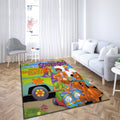 Scooby Doo teppich, teppiche - outdoor teppich, teppich wohnzimmer , Küchenteppich, kinderzimmer, modern