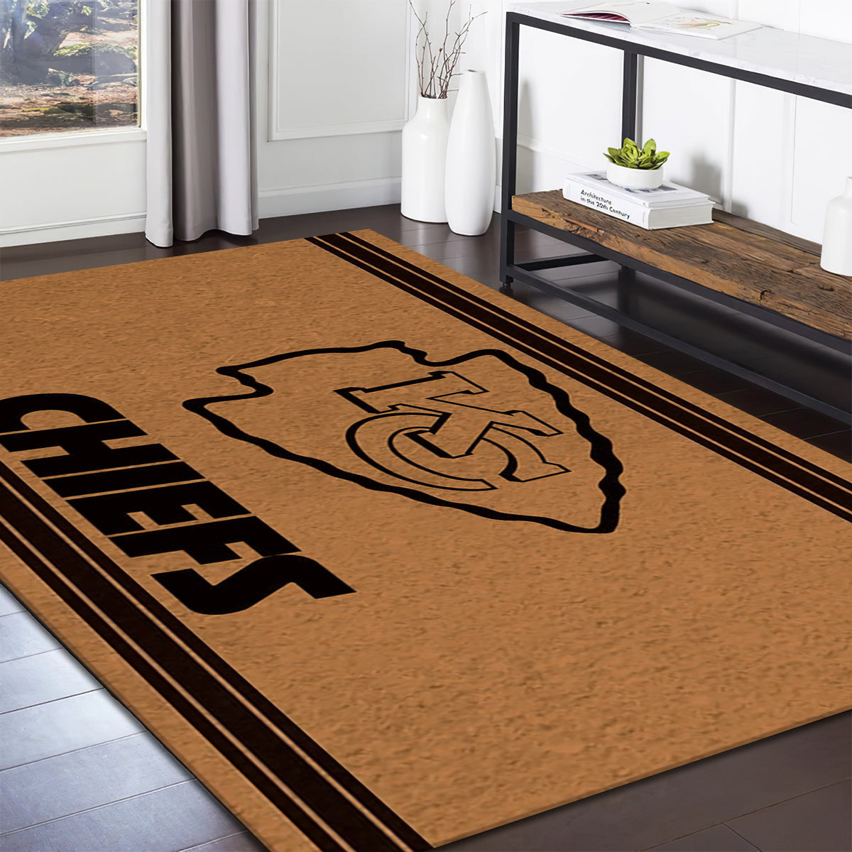 Kansas City Chiefs Logo Turf teppich, teppiche - outdoor teppich, teppich wohnzimmer , Küchenteppich, kinderzimmer, modern