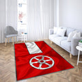 Erfurt Flag Silk Texture Teppich, Teppiche - Seidenfahne Outdoor Teppich, Teppich Wohnzimmer, Küchenteppich, Kinderzimmer, Modern