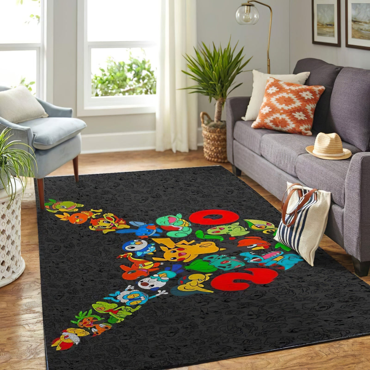 Pokemon V4 teppich, teppiche - Pokémon outdoor teppich, teppich wohnzimmer , Küchenteppich, kinderzimmer, modern