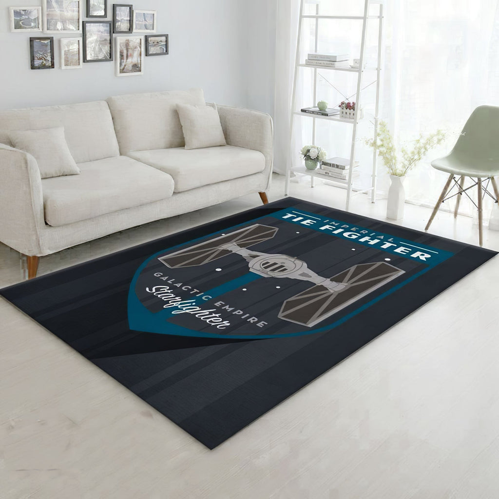 Tie Fighter Teppich, Teppiche - Outdoor Teppich, Teppich Wohnzimmer, Küchenteppich, Kinderzimmer, Modern