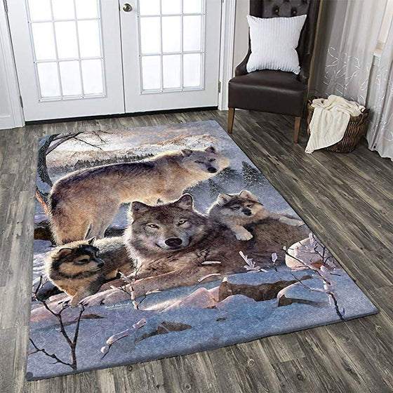 Wölfin 4 teppich, teppiche - outdoor teppich, teppich wohnzimmer, Küchenteppich, kinderzimmer, modern