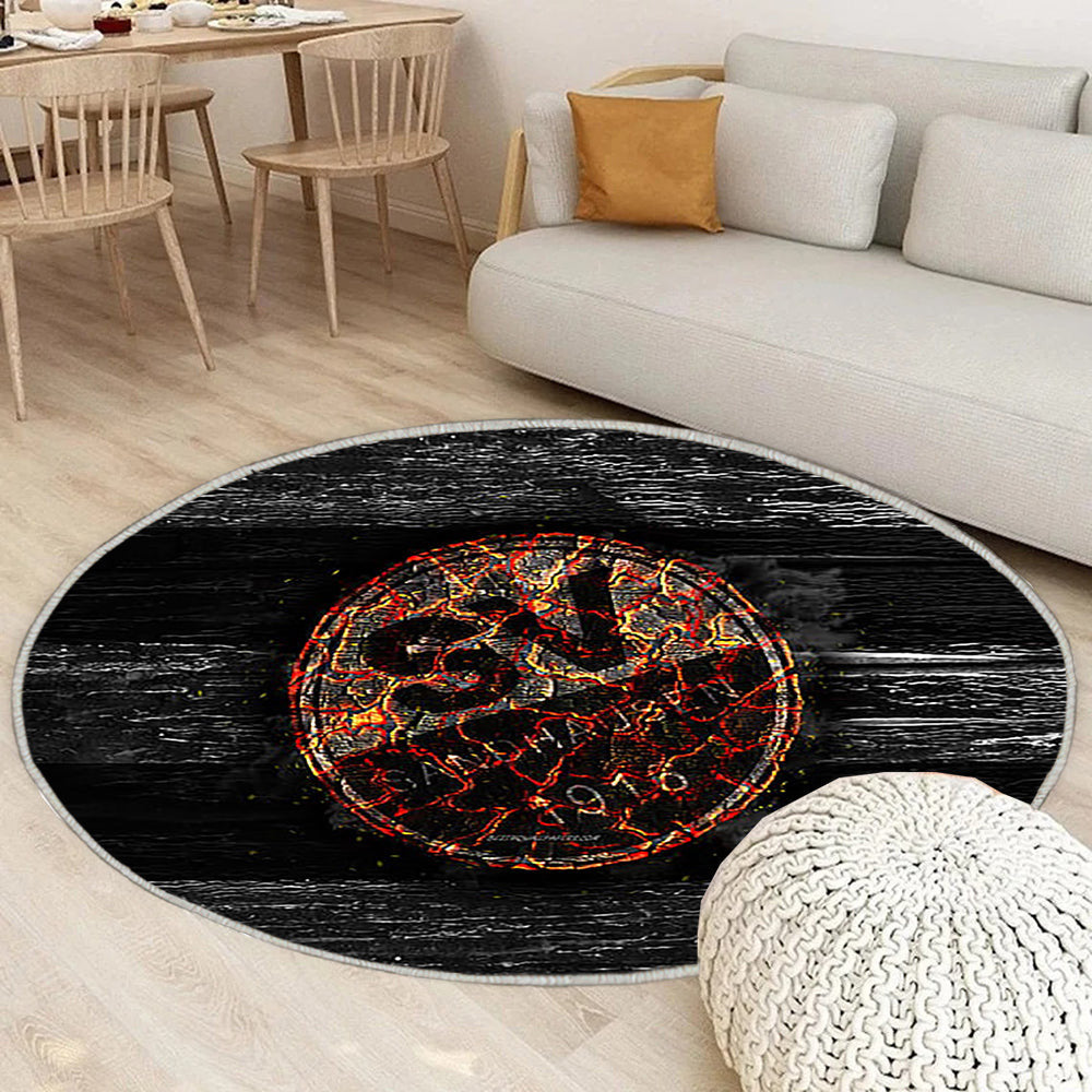 Fc Sandhausen Teppich Rund, Teppiche - Feuer Outdoor Teppich Rund, Bundesliga 2 Teppich Wohnzimmer, Carpet, Rug