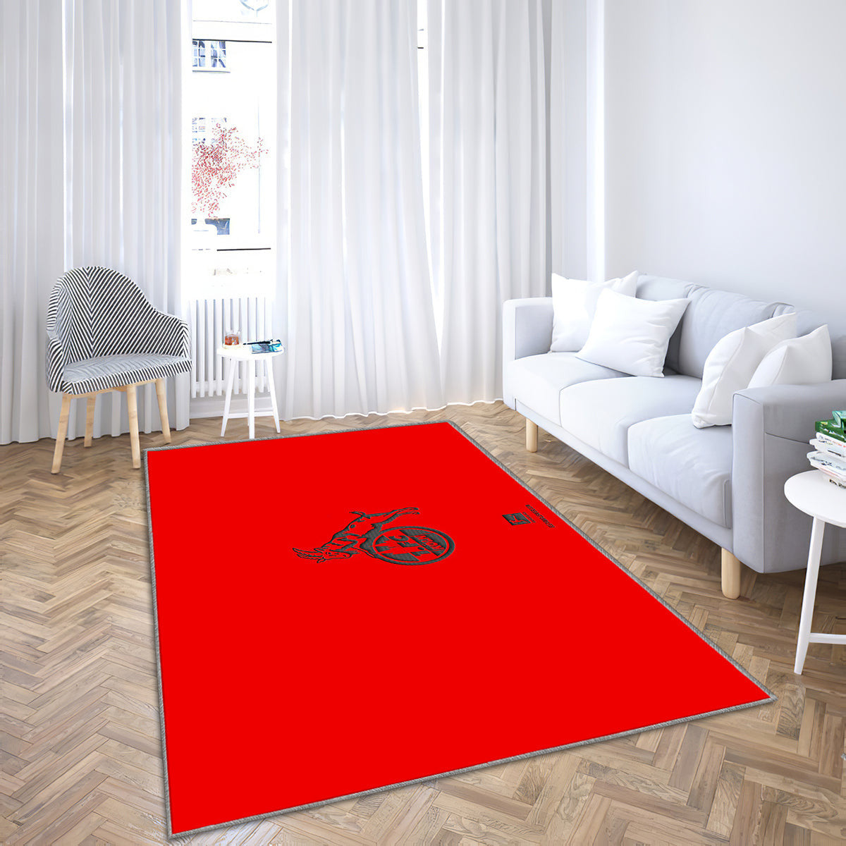Fc Koln Teppich, Teppiche - Rot Outdoor Teppich, Teppich Wohnzimmer, Küchenteppich, Kinderzimmer, Modern