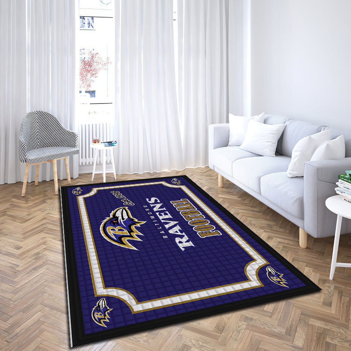 Baltimore Ravens Embossed teppich, teppiche - Baltimore Raben geprägt outdoor teppich, teppich wohnzimmer , Küchenteppich, kinderzimmer, modern
