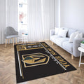 Vegas Golden Knights teppich, teppiche - Vegas goldene Ritter outdoor teppich, teppich wohnzimmer , Küchenteppich, kinderzimmer, modern