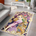 Tangled Disney Princess Characters Disney Movies 3 Teppich, Teppiche - Outdoor Teppich, Teppich Wohnzimmer, Küchenteppich, Kinderzimmer, Modern