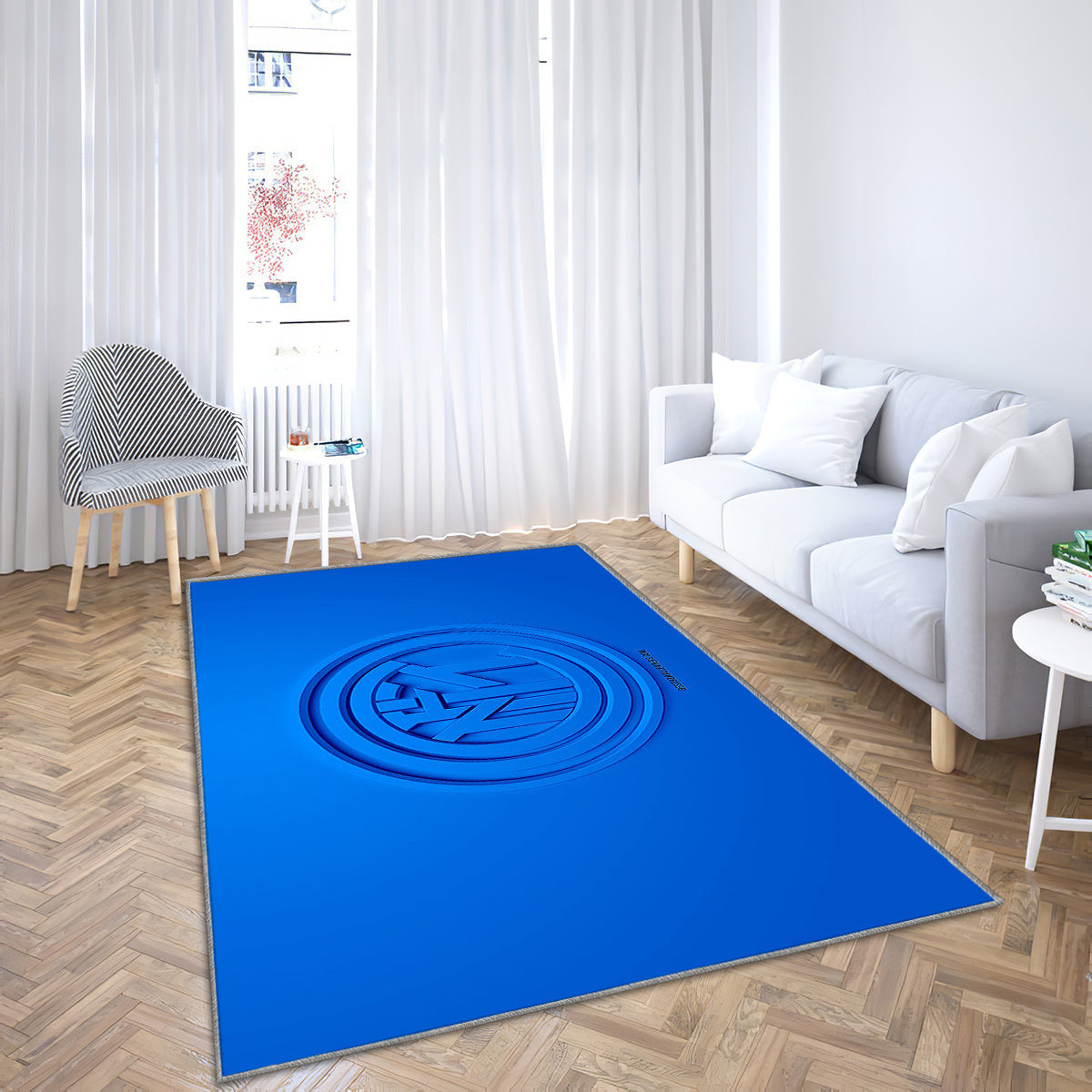 Fc Internazionale Teppich, Teppiche - Inter Mailand Fc Outdoor Teppich, Teppich Wohnzimmer, Küchenteppich, Kinderzimmer, Modern 1