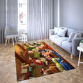 Toy Story 34 Teppich, Teppiche - Outdoor Teppich, Teppich Wohnzimmer, Küchenteppich, Kinderzimmer, Modern