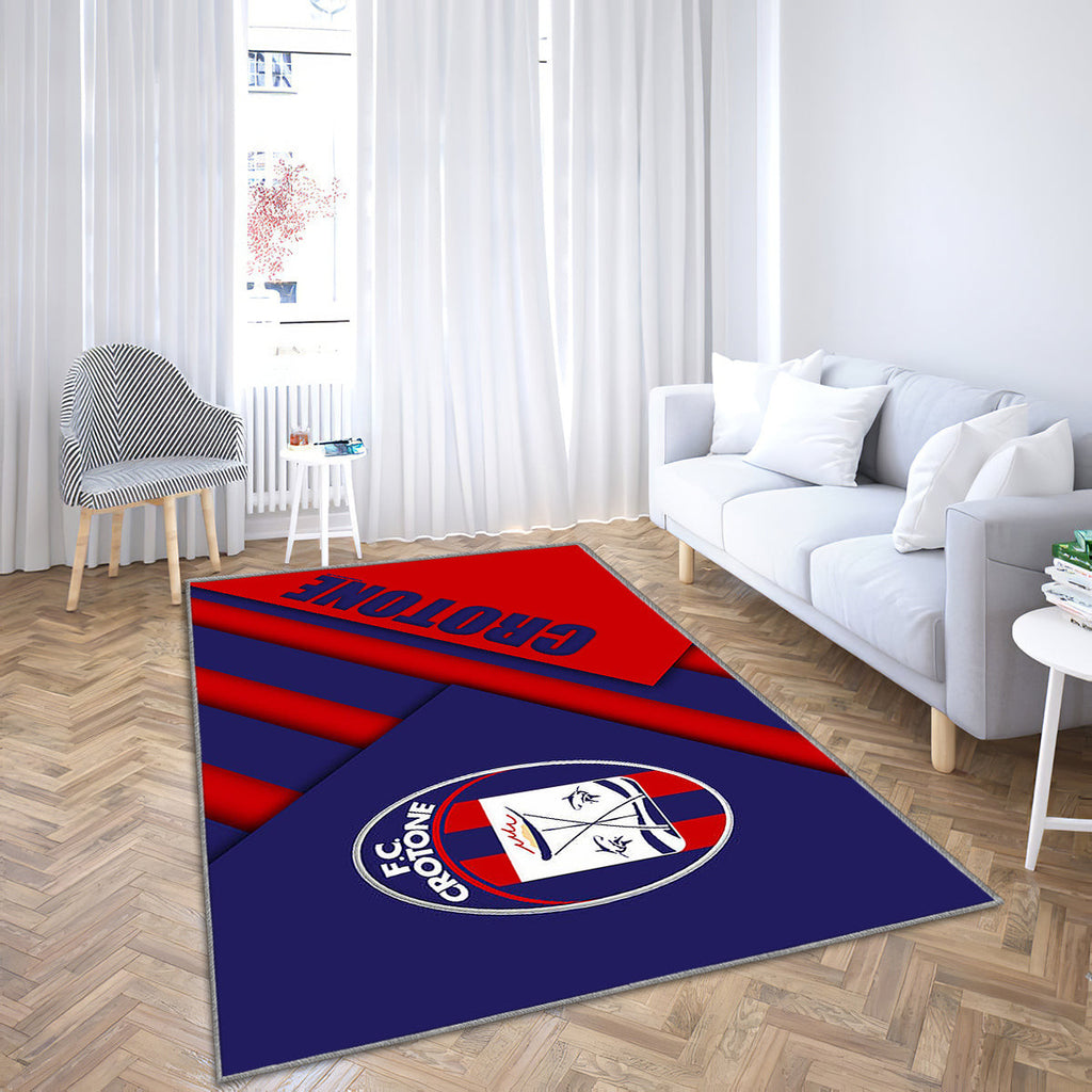 Fc Crotone Teppich, Teppiche - Logo-Materialdesign Outdoor Teppich, Teppich Wohnzimmer, Küchenteppich, Kinderzimmer, Modern