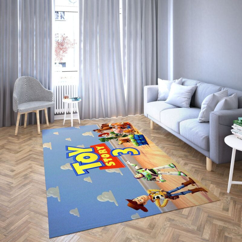 Toy Story 47 Teppich, Teppiche - Outdoor Teppich, Teppich Wohnzimmer, Küchenteppich, Kinderzimmer, Modern