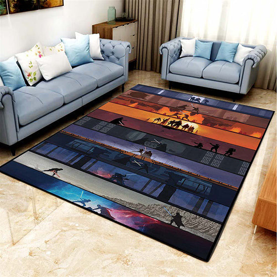 Star Wars Battle teppich, teppiche - Schlacht outdoor teppich, teppich wohnzimmer, Küchenteppich, kinderzimmer, modern
