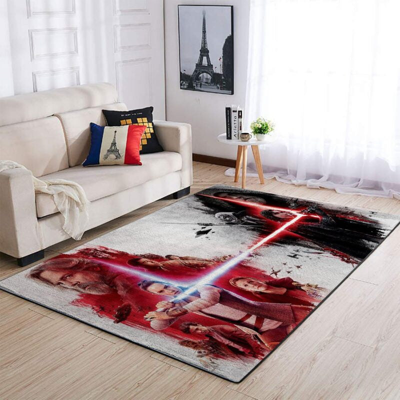 Star Wars 101002 Teppich, Teppiche - Outdoor Teppich, Teppich Wohnzimmer, Küchenteppich, Kinderzimmer, Modern