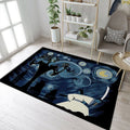 Starry Samurai Teppich, Teppiche - Outdoor Teppich, Teppich Wohnzimmer, Küchenteppich, Kinderzimmer, Modern