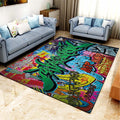 Graffiti Art teppich, teppiche - outdoor teppich, teppich wohnzimmer, Küchenteppich, kinderzimmer, modern