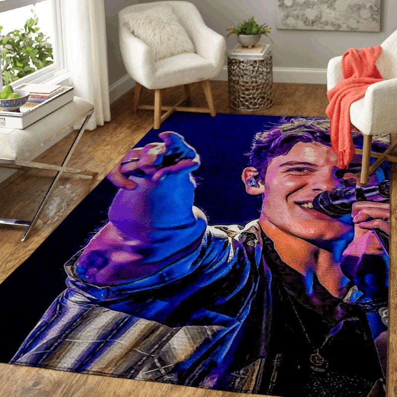 Shawn Mendes Singer 11 Teppich, Teppiche - Outdoor Teppich, Teppich Wohnzimmer, Küchenteppich, Kinderzimmer, Modern