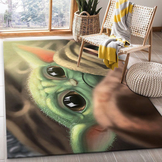Mandalorian Baby Yoda Star Wars 69 teppich - Mandalorianisches Baby outdoor teppich, teppiche wohnzimmer , Küchenteppich, kinderzimmer, modern