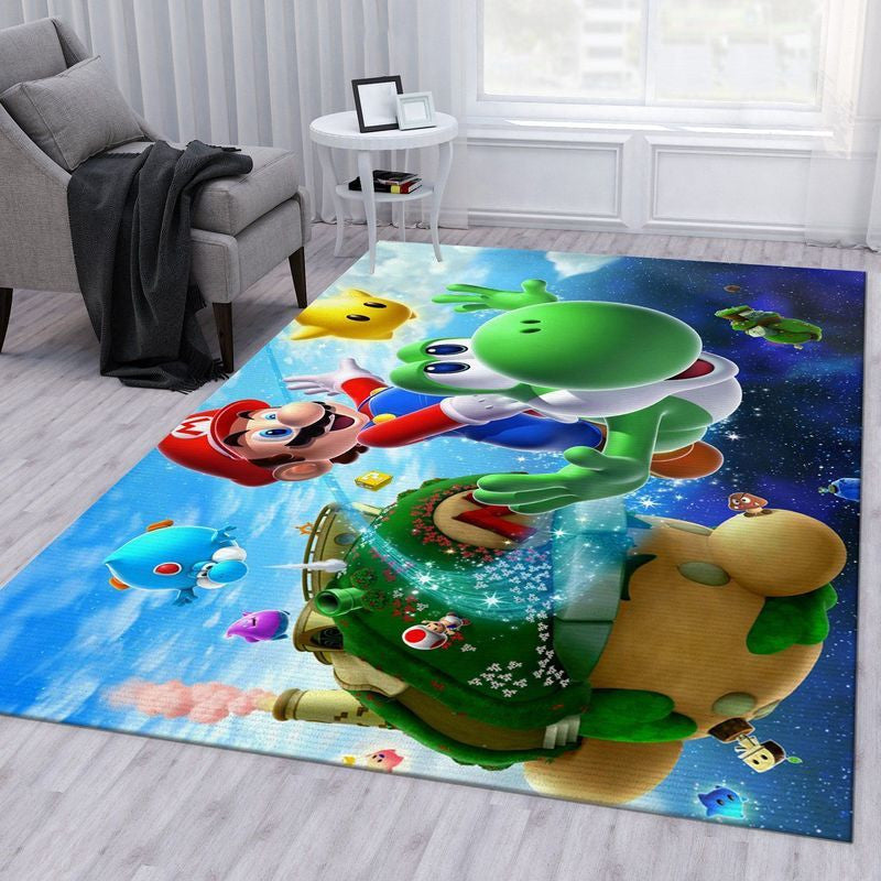 Super Mario 73 Teppich, Teppiche - Outdoor Teppich, Teppich Wohnzimmer, Küchenteppich, Kinderzimmer, Modern