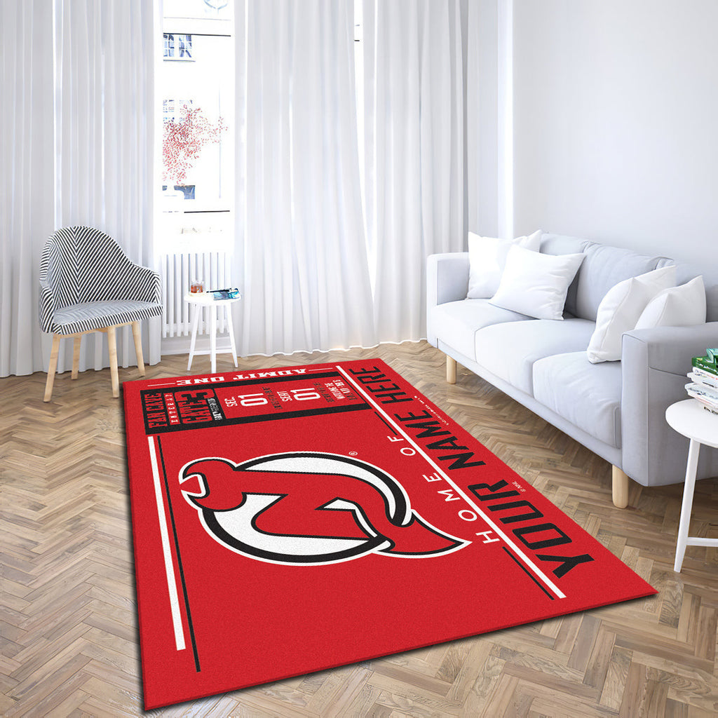 New Jersey Devils teppich, teppiche - Jersey outdoor teppich, teppich wohnzimmer , Küchenteppich, kinderzimmer, modern