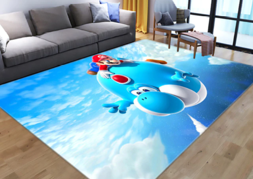Super Mario1004 Teppich, Teppiche - Outdoor Teppich, Teppich Wohnzimmer, Küchenteppich, Kinderzimmer, Modern