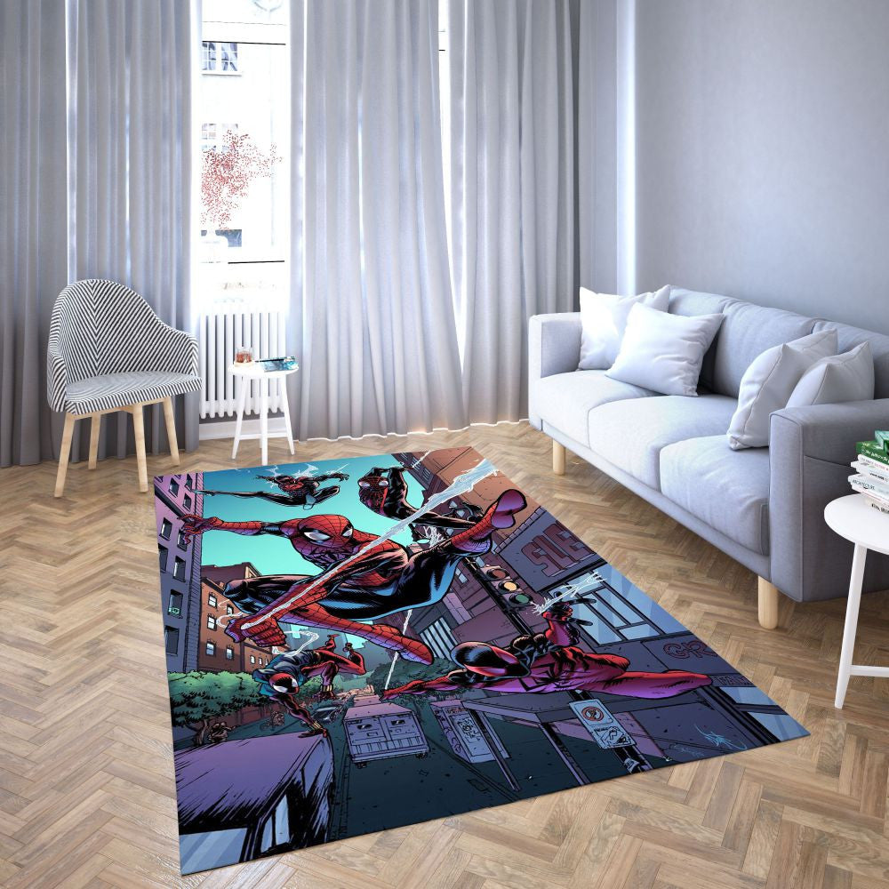 Spider Man 10 Teppich, Teppiche - Outdoor Teppich, Teppich Wohnzimmer, Küchenteppich, Kinderzimmer, Modern