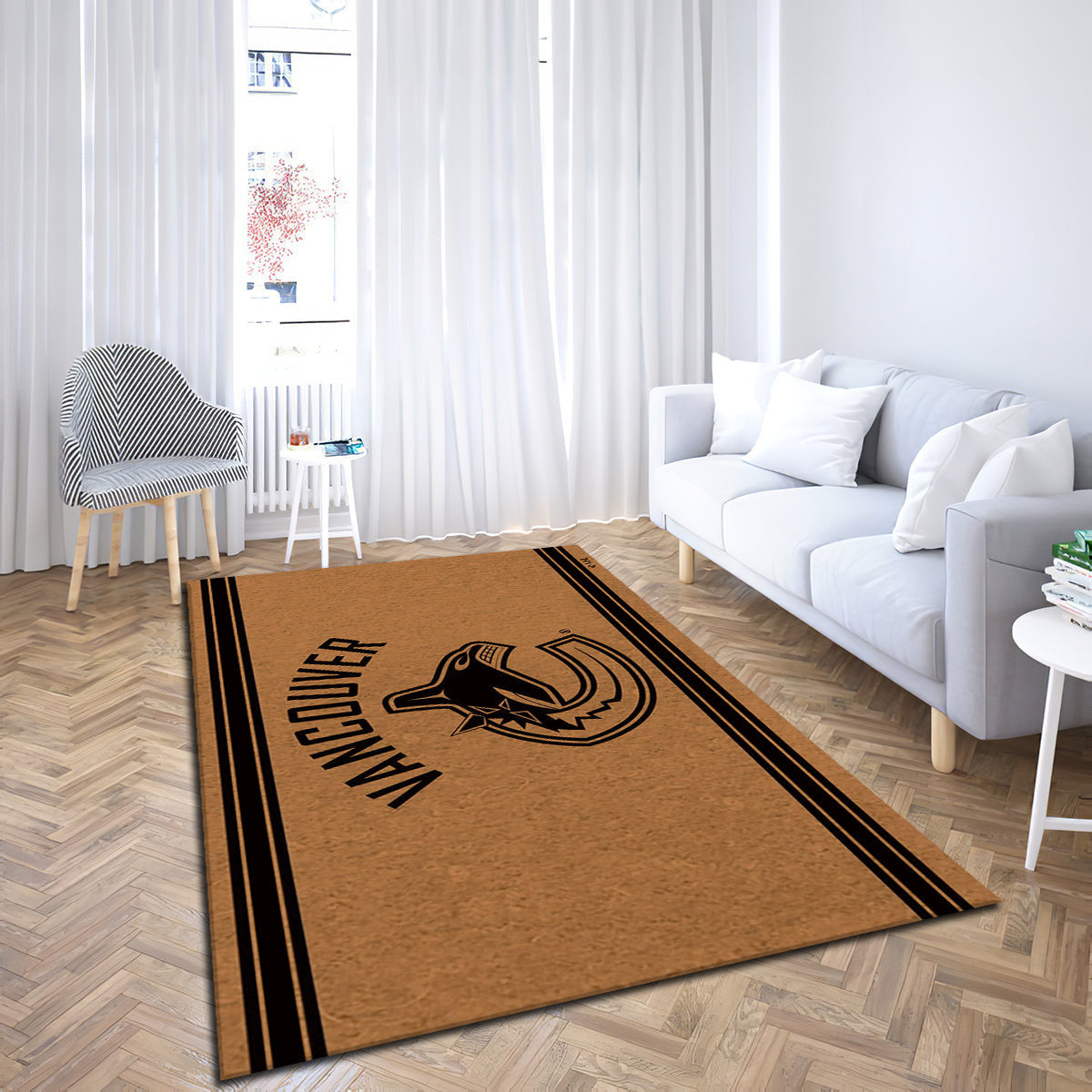 Vancouver Canucks Logo Turf teppich, teppiche - Rasen outdoor teppich, teppich wohnzimmer , Küchenteppich, kinderzimmer, modern