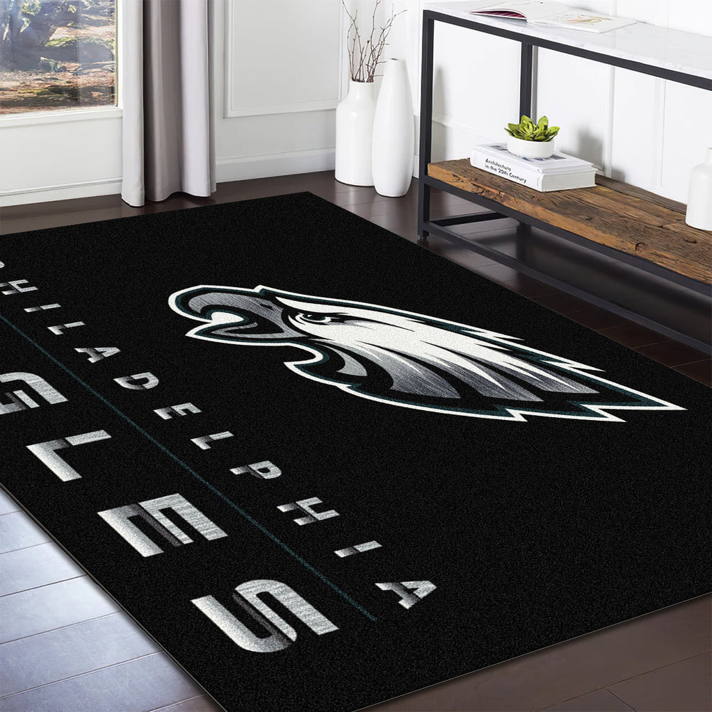 Philadelphia Eagles Imperial X Chrome teppich, teppiche - chrom outdoor teppich, teppich wohnzimmer , Küchenteppich, kinderzimmer, modern