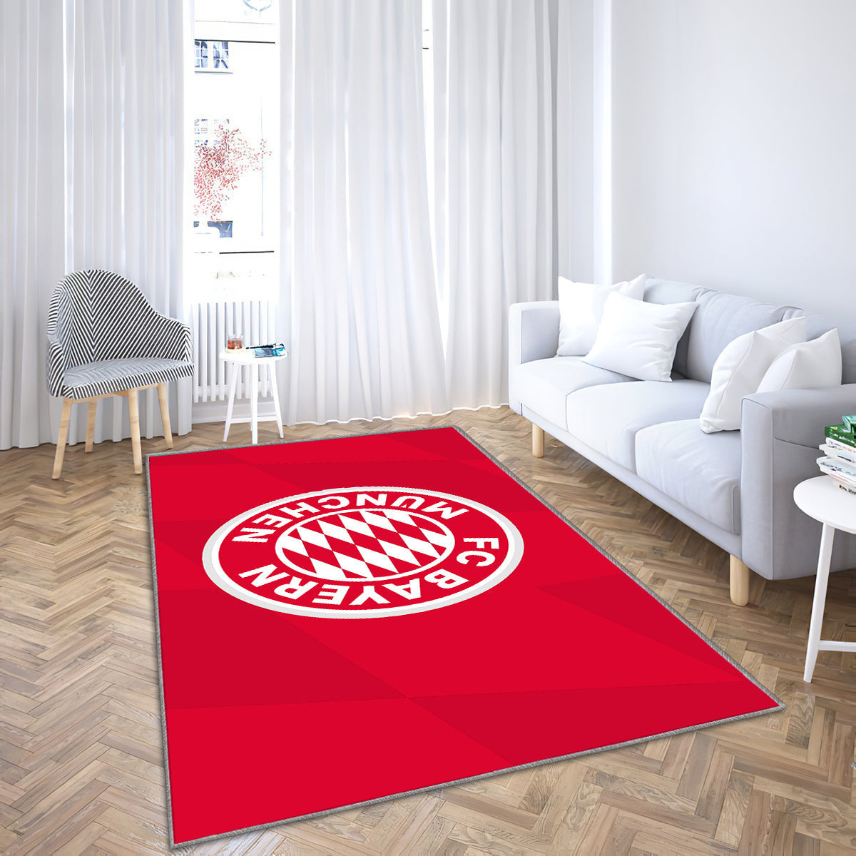 Fc Bayern Munich Teppich, Teppiche - Fc Bayern Outdoor Teppich, Teppich Wohnzimmer, Küchenteppich, Kinderzimmer, Modern 1