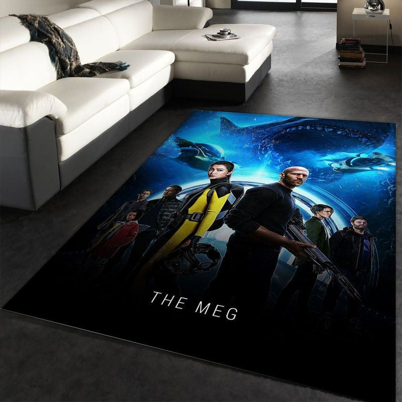 The Meg Movie Teppich, Teppiche - Outdoor Teppich, Teppich Wohnzimmer, Küchenteppich, Kinderzimmer, Modern