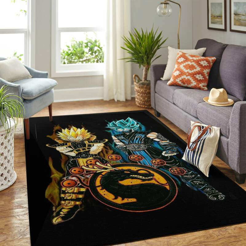 Saiyan Goku Teppich, Teppiche - Outdoor Teppich, Teppich Wohnzimmer, Küchenteppich, Kinderzimmer, Modern
