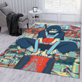 Uchiha Itachi Naruto Anime 4 Teppich, Teppiche - Outdoor Teppich, Teppich Wohnzimmer, Küchenteppich, Kinderzimmer, Modern