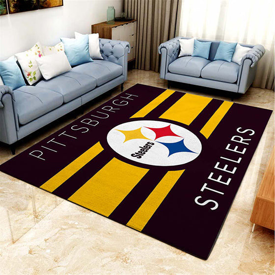 Pittsburgh Steelers Fubballmannschaft Nfl Sport Fan teppich, teppiche - outdoor teppich, teppich wohnzimmer, Küchenteppich, kinderzimmer, modern