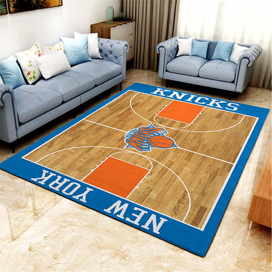 New York Knicks Basketballmannschaft Nba Sport Court teppich, teppiche - outdoor teppich, teppich wohnzimmer, Küchenteppich, kinderzimmer, modern