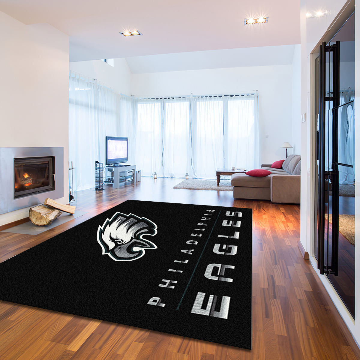Philadelphia Eagles Imperial X Chrome teppich, teppiche - chrom outdoor teppich, teppich wohnzimmer , Küchenteppich, kinderzimmer, modern